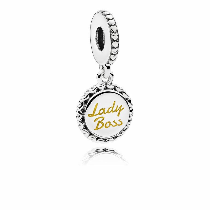 Pandora Lady Boss Dangle Charm - Sterling Silver - Canada | OY3845LH